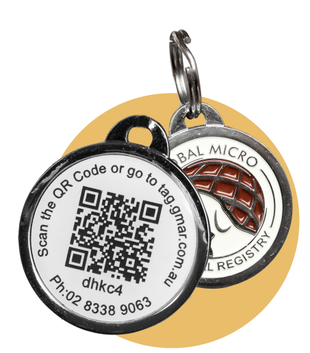 QR Coded Tag